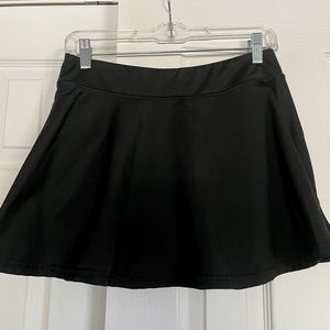 Black Athletic Skirt
